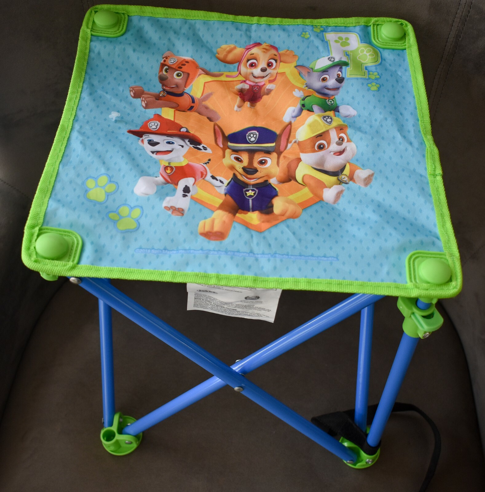 paw patrol folding table