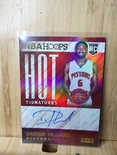DARRUN HILLIARD🏆Panini 2015-16 Hot Signatures #HS-DH🏆Auto Signed  NBA Card