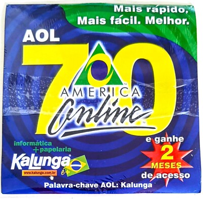 KALUNGA America Online Collectible / Install Disc, Vintage AOL CD, ver ...