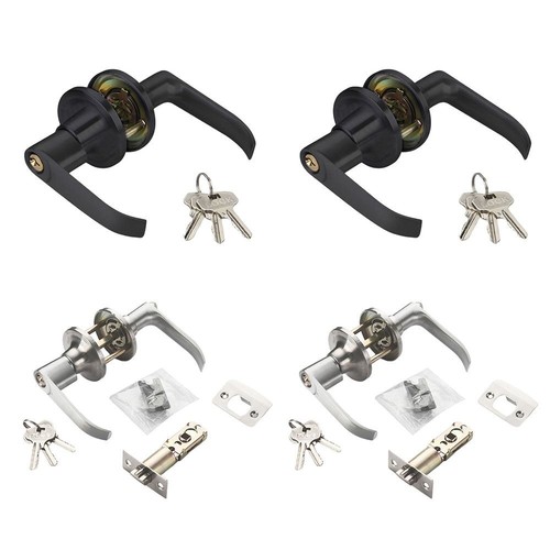 L Handle Lever Door Handle Lock Triple Lever Room Lock Indoor Accessories