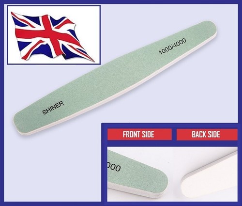 BUFFER BLOCK ACRYLIC NAIL ART BUFFING FILE BLOCK & WASHABLE & SHINE NAIL FILES - Picture 13 of 23