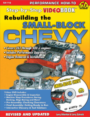 SA116 Rebuilding the Small Block Chevy Step-by-Step Video Book With 2 Hour DVD