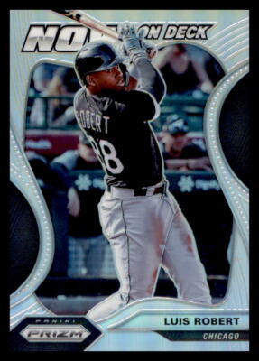 2020 Panini Prizm #NOD-2 Luis Robert Now On Deck Silver Prizm