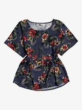 Roxy Women's Loia Bay Floaty Beach Dress Cover Up , MSRP $55