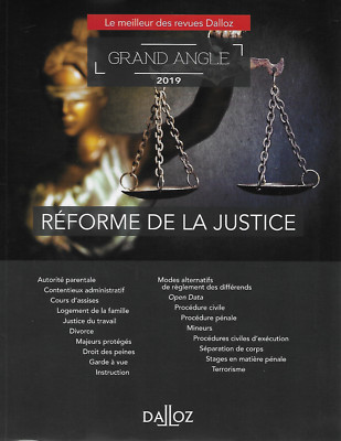 RECHT / JUSTIZREFORM - LAURENT DARGENT - ERFAN ROYER - DOZ - NEU!