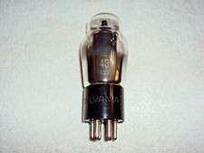 NOS Sylvania Type 43 Vacuum Tube - Engraved base - Very Strong