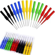 15pcs Back Probe Pins Multimeter Test Leads for Automotive Lab Electric Testing