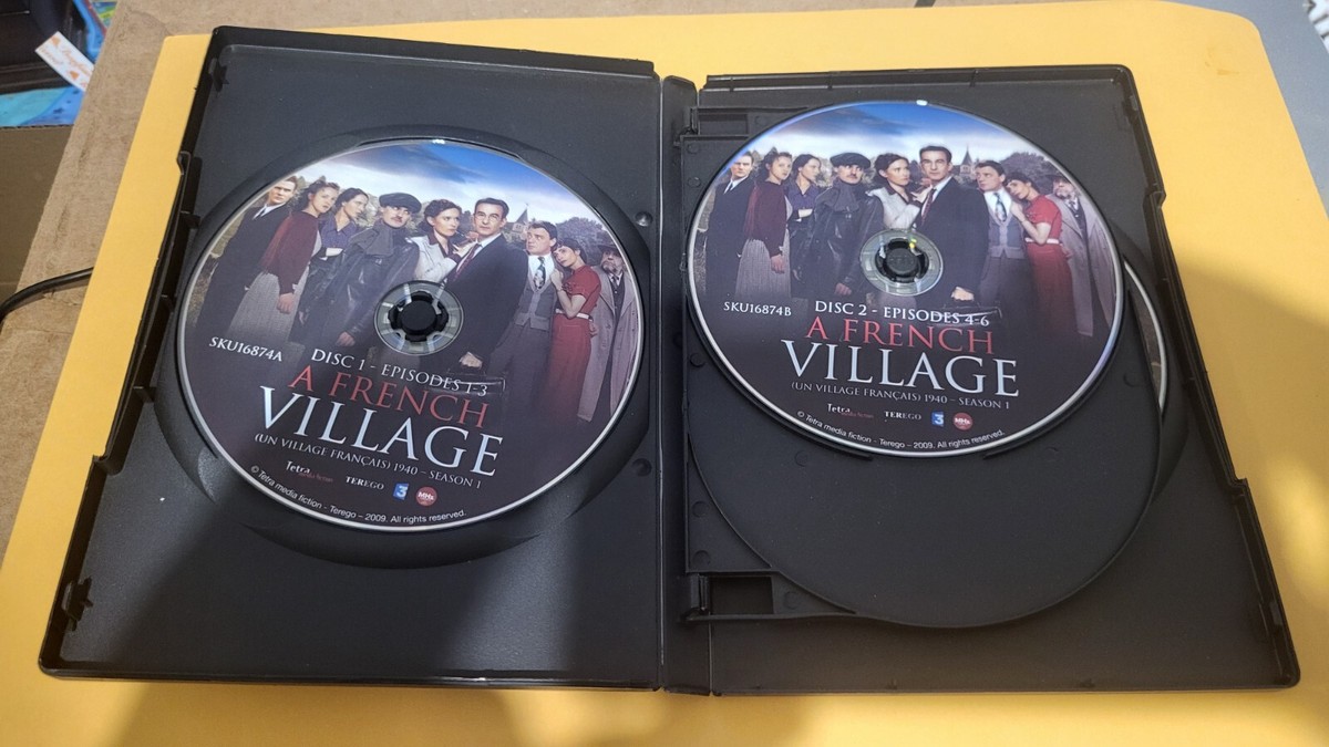 A French Village: Season 1 4 DVD DISC SET OF COMPLETE FIRST