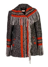 Mw By Matthew Williamson Tassle Stripe Wool Jacket