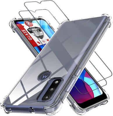 Case For Motorola G04 G34 G14 G54 E13 E22 G84 G53 Clear