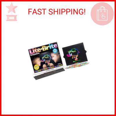 Lite Brite Classic, Favorite Retro Toy - Create Art with Light, STEM, Educationa