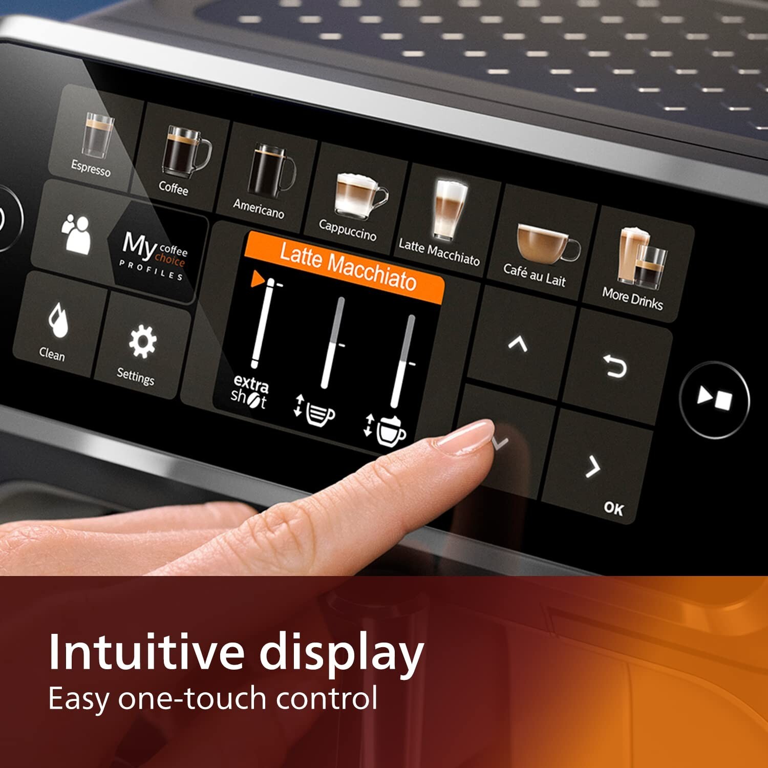 Philips 5400 Series EP5441/50 LatteGo Bean Grelly UK