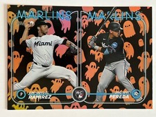 Emmanuel Ramirez & Jhonny Pereda 2024 Topps Holiday Halloween Goblin Foil Rookie