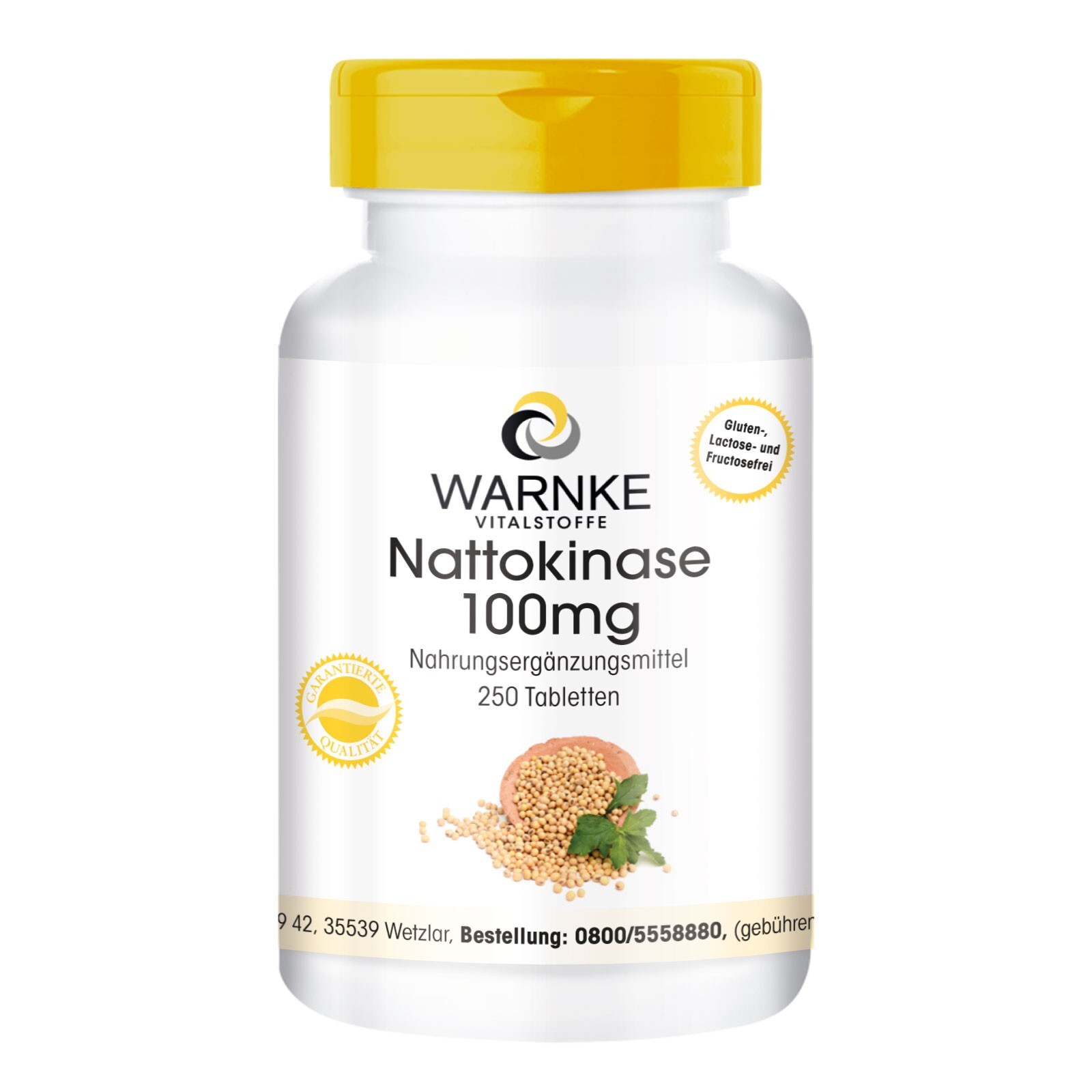 NATTOKINASE 100 mg comprimés 250 pcs - Image 2