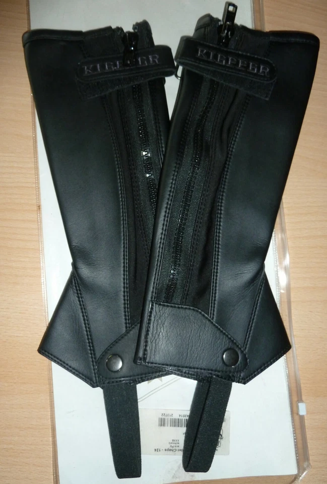 Chaps USG RV seitlich und Dehnungsstreifen Größe XXXS Farbe schwarz - Bild 1 von 1