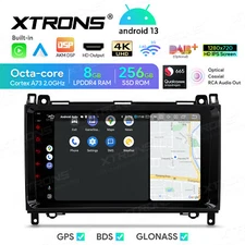 9" Car Radio GPS Stereo Android 13 8-Core 8+256G for Mercedes-Benz Sprinter W906