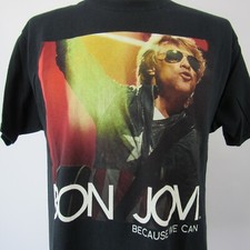 Bon Jovi Because We Can American Tour 2013 Shirt Sz Large by Hanes
