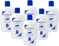 Vanicream Gentle Body Wash, Fragrance Free, 12 fl oz - 6 Pack