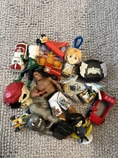 MIXED RANDOM TOYS LOT ACTION FIGURES, ANIMALS,SPY GEAR & SPACESHIPS ETC.#4