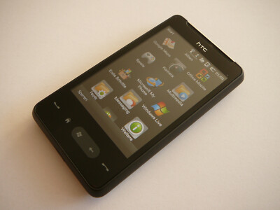 HTC HD MINI BLACK TOP+OVP+VIELE EXTRAS+RECHNUNG+DHL VERSAND