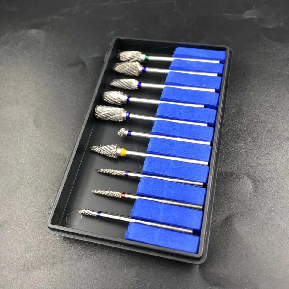 1/5/10 Laboratorio Dental Pulido Fresas Taladros Acero Tungsteno Carburo Fresas 2.35MM Foto 4 de 4