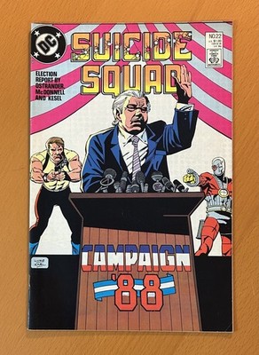 Suicide Squad #22 (AF137) DC 1987. 1 x VF- comic.
