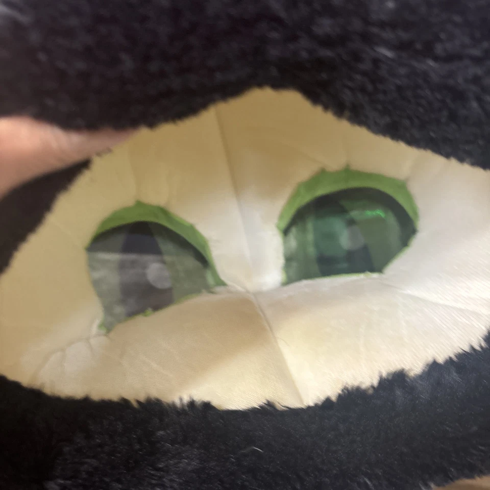 Dee Dee Greeter Head Mask Oversized Plush Cat Halloween Mask - Image 4 of 4