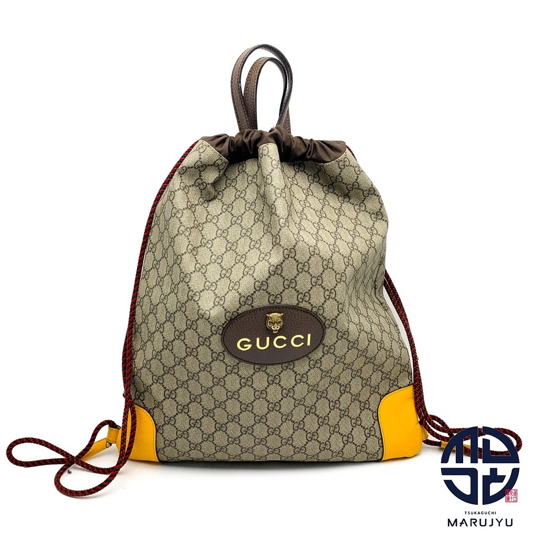 Sac à dos GUCCI GG Supreme cordon tigre tigre 473872 sac à dos Bran