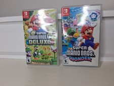Super Mario Bros Wonder  U Deluxe Nintendo Switch Case  Artwork Only No Games