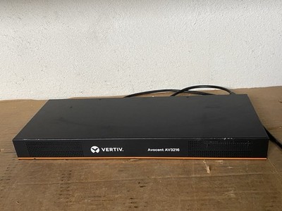 Genuine Vertiv Avocent AV3216 16-Port KVM Over IP AutoView Switch Unit