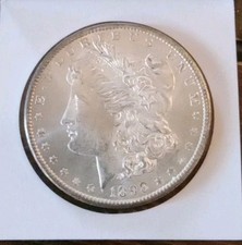 1898-O - Morgan Silver Dollar - 90% Silver - Flip Holder
