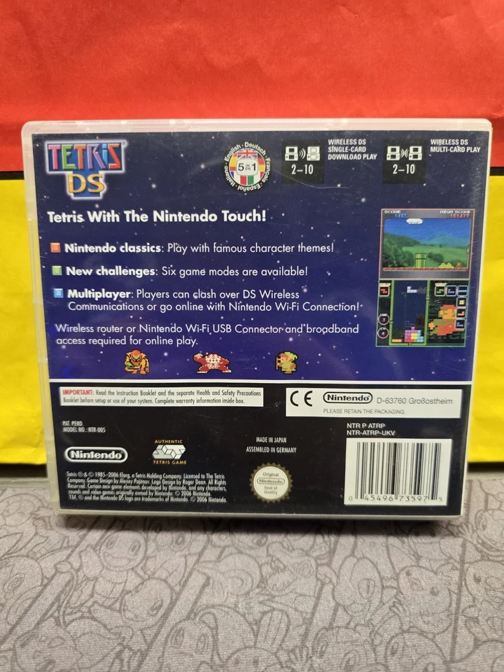 Tetris DS (Nintendo DS) Game - PAL - Complete and Never Been Played - Bild 2 von 3