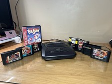 Sega Genesis Model 2 MK-1631 Console 8 Game L...