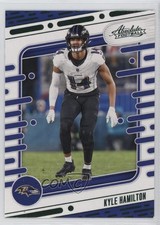 2024 Panini Absolute Black Kyle Hamilton #10 0c4