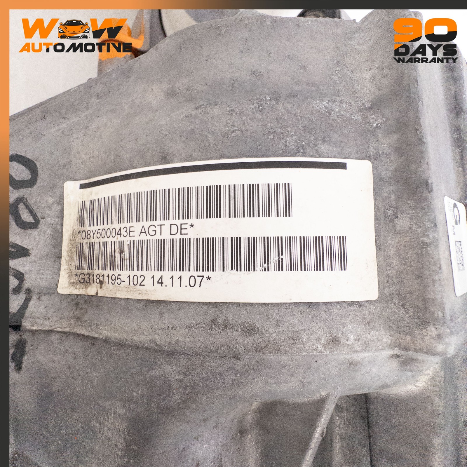 04-19 BENTLEY CONTINENTAL GTC GT REAR DIFFERENTIAL DIFF AXLE CARRIER OEM