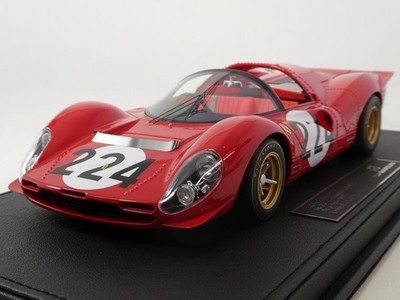 TopMarques Ferrari 330 P4 #224 Vaccarella Targa Florio 1967 1:18 TOP146B