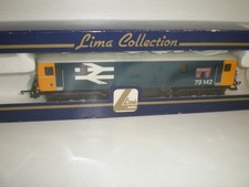 Lima L205169 Class 73 Electro-Diesel 73142 'Broadlands' BR Blue Large Logo   OO