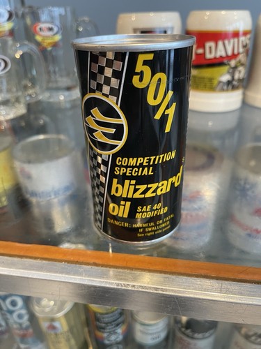 Vintage Ski-Doo Blizzard Oil Can