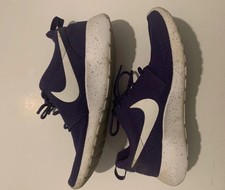 Nike Roshe Run Shoes Mens Size 10 Purple White Dynasty Custom Athletic Sneakers