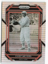 2023 Chief Meyers Panini Prizm Silver Prizm Refractor