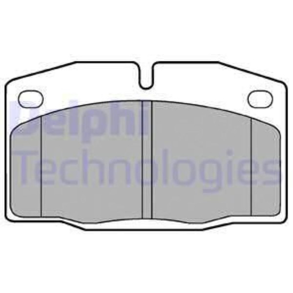 Delphi BremsbeläGe Bremsbelegsatz Vorne FüR Opel Corsa B Rekord E Lotus Elan-image