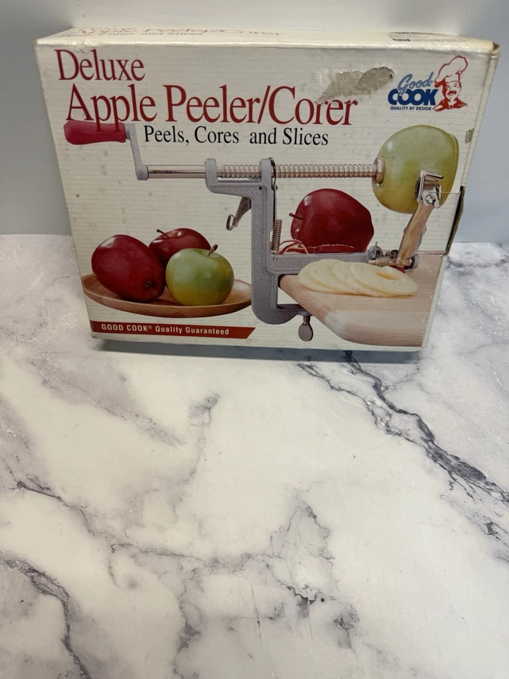 Descascador/cortador manual de mesa Good Cook Deluxe cortador de maçã - Imagem 2 de 3