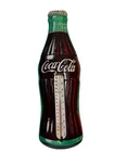 Vintage Coca-Cola Tin Bottle Thermometer 16.5 x 5 Inch
