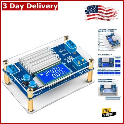 DC Buck Converter 5.3V-32V to 1.2V-32V 12A LCD Adjustable Power Supply