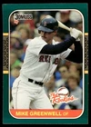 1987 Donruss The Rookies Mike Greenwell #4