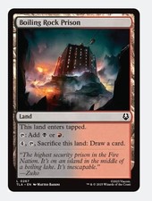 Boiling Rock Prison | MTG The Last Airbender | Rakdos Land Sacrifice Draw | NM