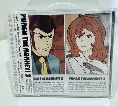 Punch The Monkey! 3 Lupin III Remixes CD COCP-50335 Konishi Yasuharu. Mint
