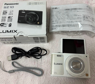 Panasonic LUMIX DMC-SZ10 Digital Camera white color 16 megapixels