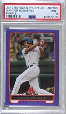 2012 Bowman Prospects Retail Purple Xander Bogaerts #BP105 PSA 9 MINT 2t7