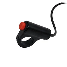  7/8" 22mm Motorcycle Handlebar Push Button Switch Horn, Stop/Start, Kill, 